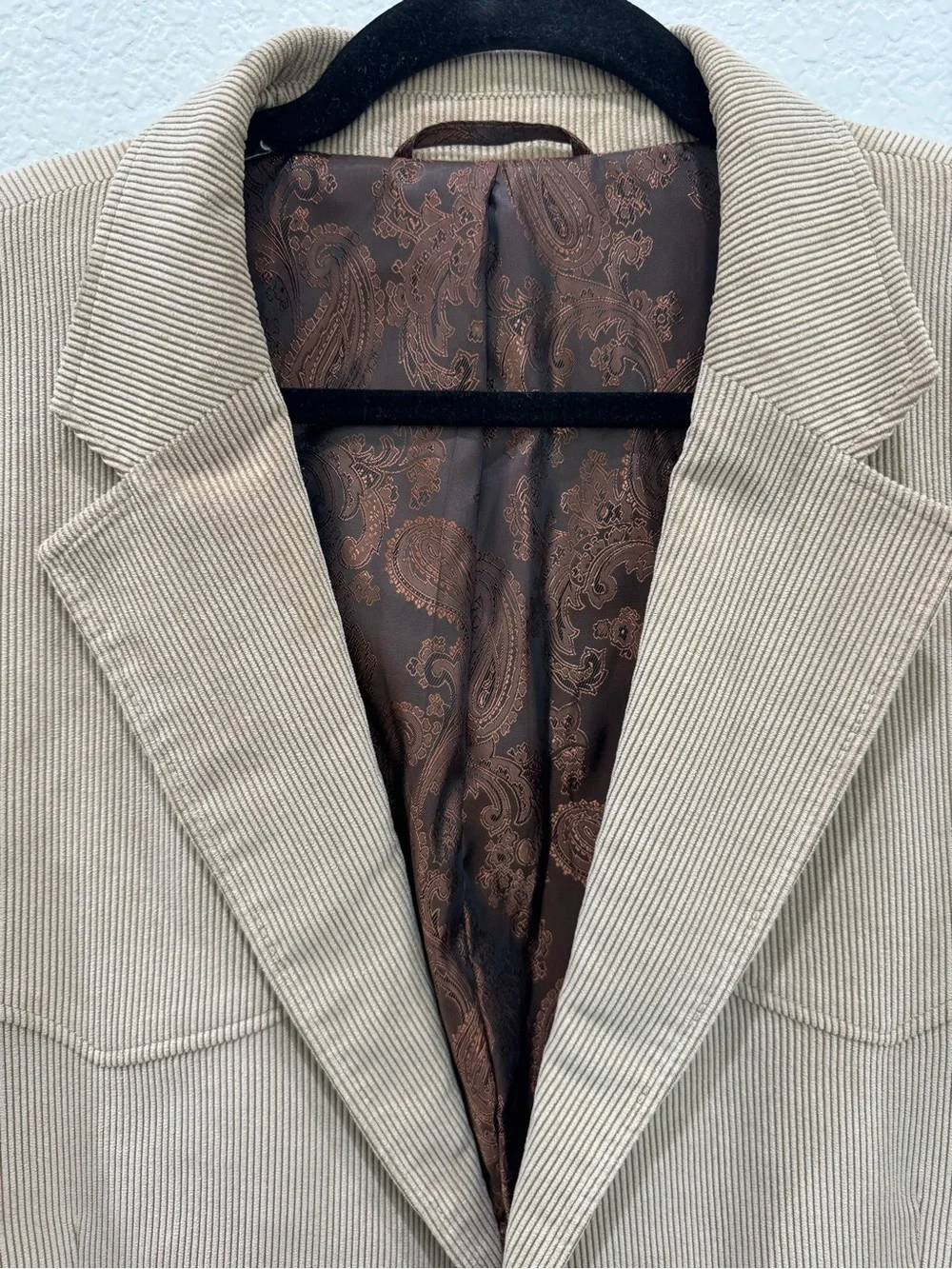 Cody James Proper “The Arkansas” 44R Tan Corduroy Western Sport Coat Blazer